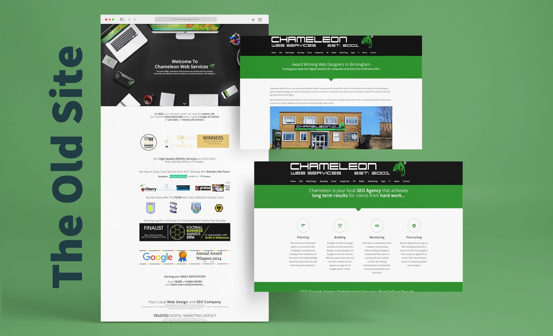 NEW Branding & Website for Chameleon | Chameleon Web Services