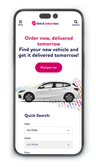 Click and Collect on phone