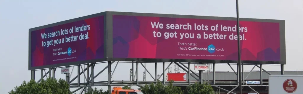 M6 Motorway Advertising