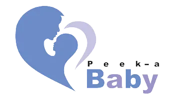 Peek a baby logo