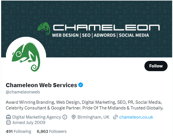 Chameleon Twitter