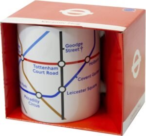 Licensed Official TFL London Underground™ Tube Map Mug White