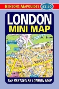 London Mini Map Map – Folded Map
