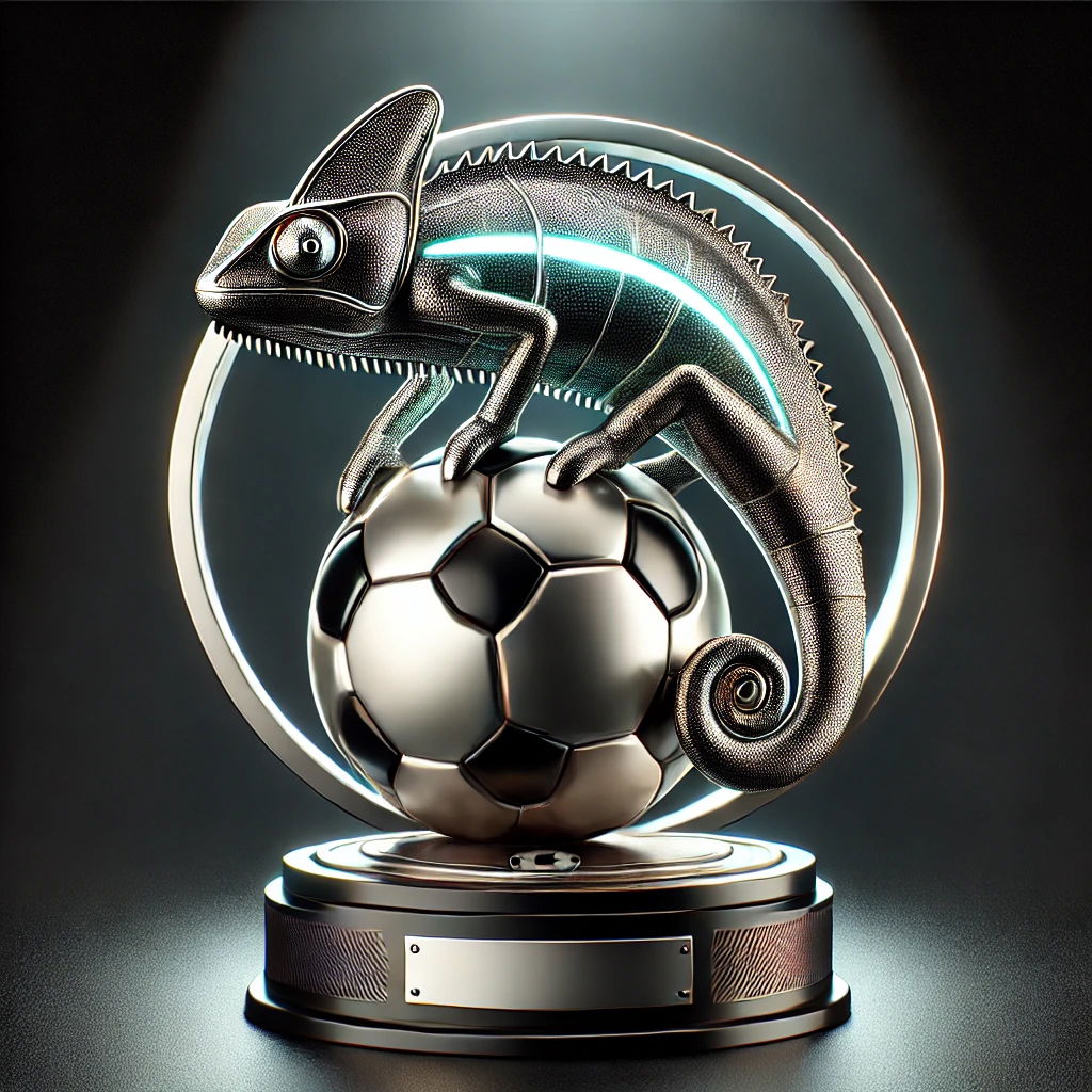 Football Award Chameleon